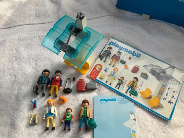 Voiture capitaine pompier Playmobil 3177 année 2002 - Jeux & Jouets