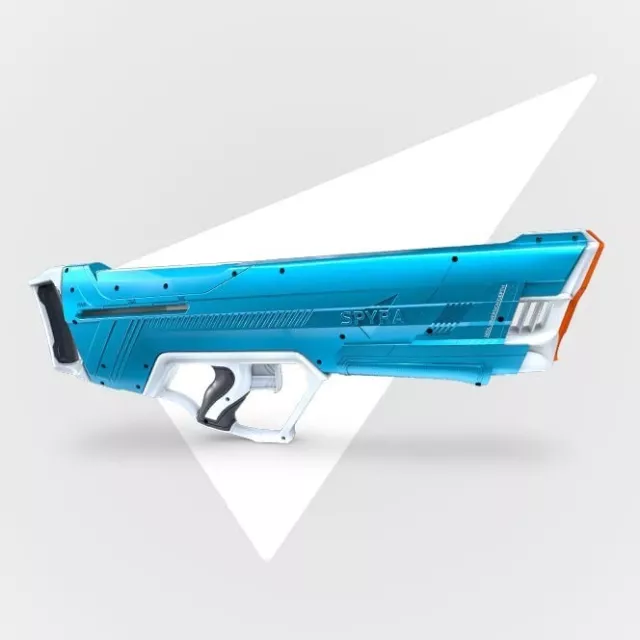 Spyra Two SpyraTwo Automatic 💦🔫 Power Shot Water Gun Rifle BLUE New