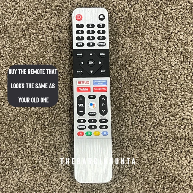 EKO TV REPLACEMENT Remote Control for models K55USG, K400USN, K650USNP