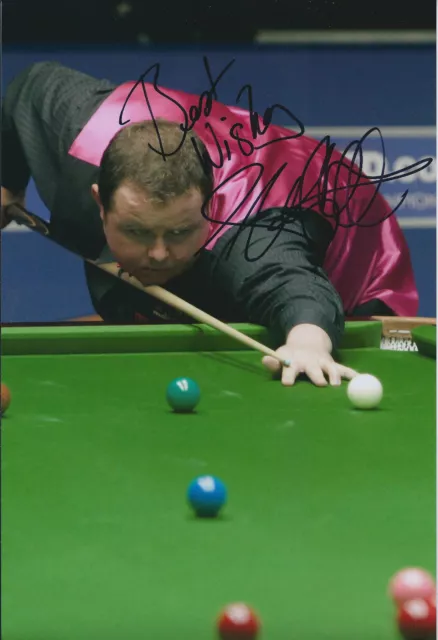 Stephen LEE SIGNED 12x8 Photo AFTAL COA SCOTTISH Open Winner Autograph