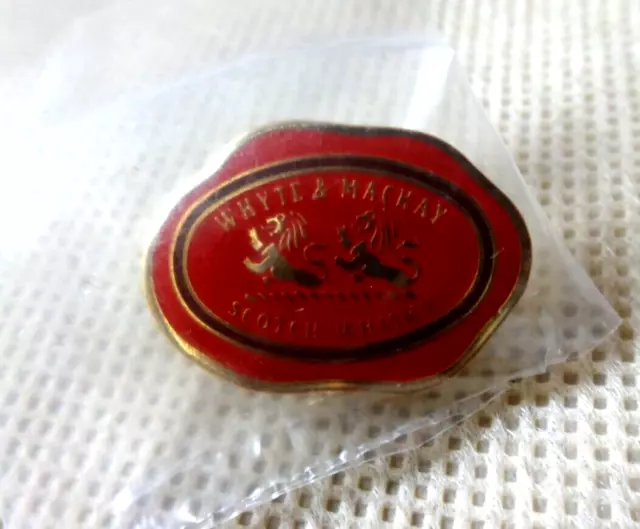 WHYTE & MACKAY ~ Scotch Whisky ~ ENAMEL PIN BADGE