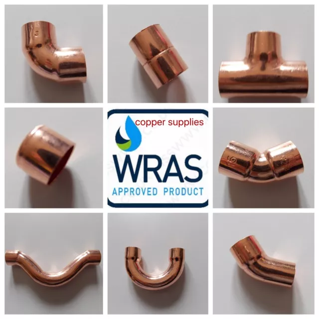 CHEAP NEW 8mm-10mm-15mm-22mm Copper Pipe Tube - ALL Lengths Available  *BARGAIN*