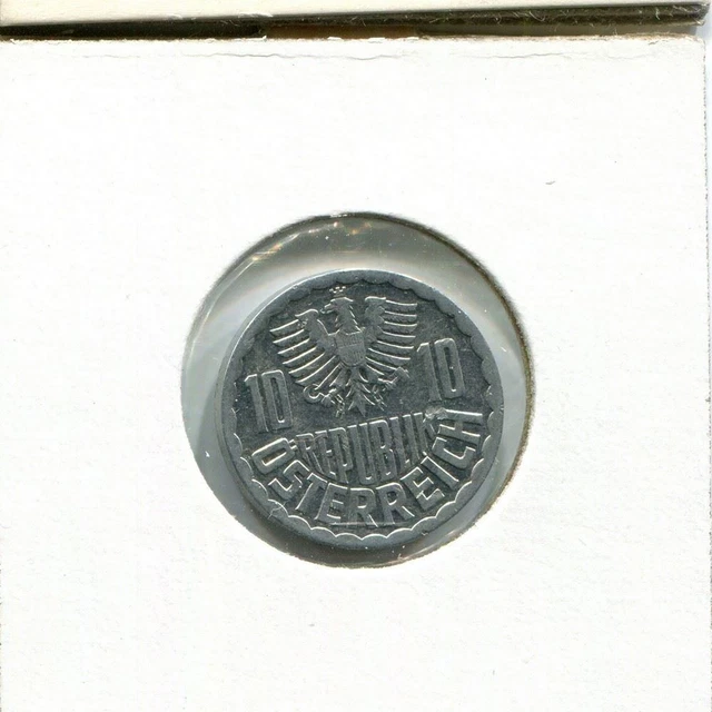 10 GROSCHEN 1980 AUSTRIA Coin #AV044C 2