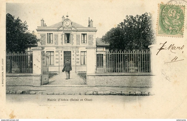 13188 cpa 91 Athis Mons - Mairie