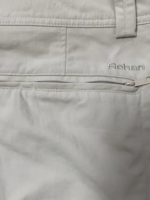 Rohan Fusion Trousers Uk 16 Reg Cream Womens Hiking Pants Outdoor Clothing 3