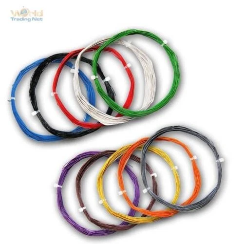 ( 0,45€/ M) 10m Flexible Galon 0,04mm ² Extra Mince Câble Décodeur Wire