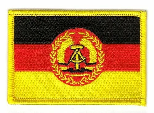 Flaggen Aufnäher Patch DDR - NVA Volksarmee Fahne Flagge