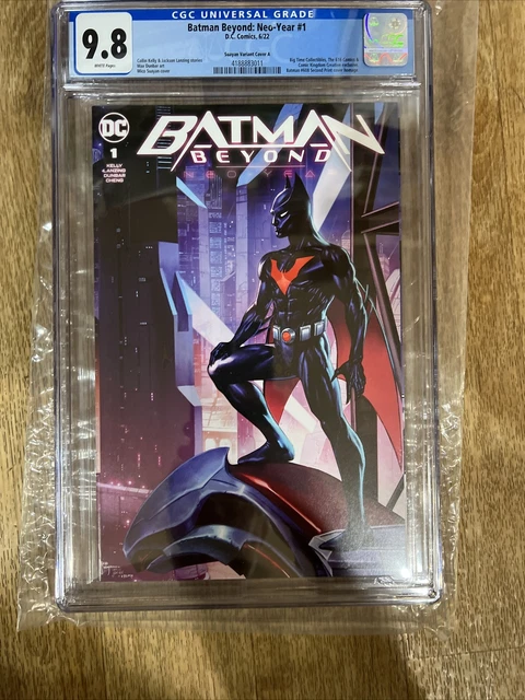 Batman Beyond Neo-Year 1 Suayan variant CGC 9.8, freshly graded DC Comics