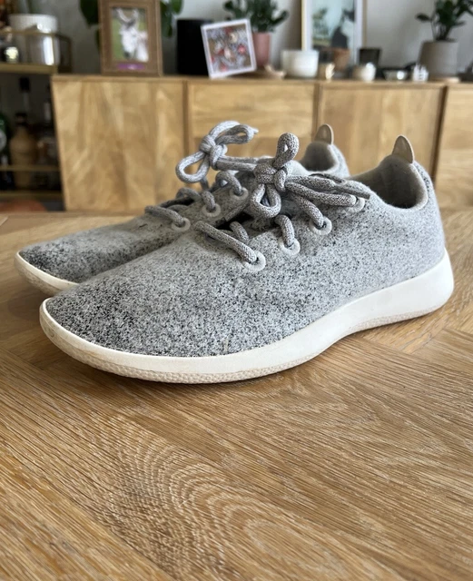 LADIES ALLBIRDS WOOL Runner Mizzles Size 6 Grey Running Shoes Sneakers 20.00 PicClick UK
