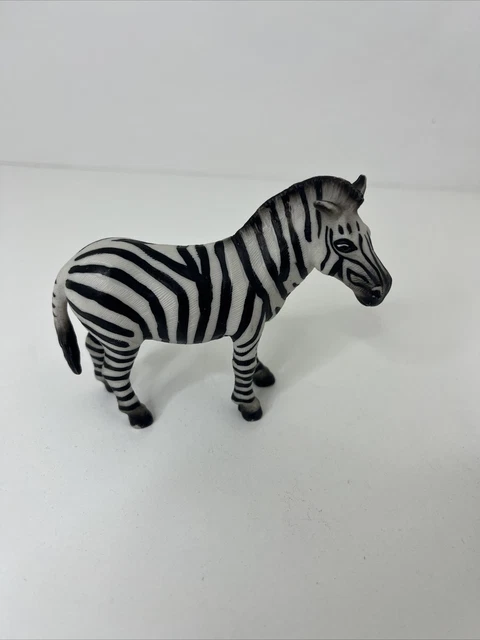 Schleich ZEBRA Adult Mare 1998 Retired Animal Figure 14148