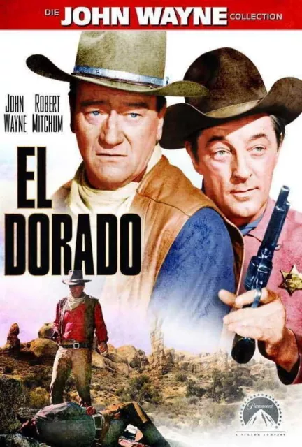 69437 El Dorado Movie John Wayne Robert Mitchum Wall Decor Print Poster