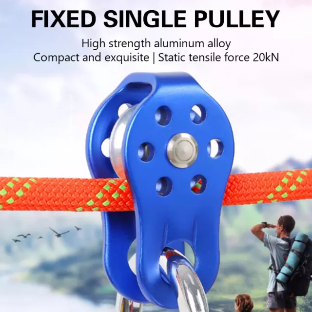 Fixed Climbing Pulley, Mountaineering Pulley, Outdoor Pulley Cableway Equipment