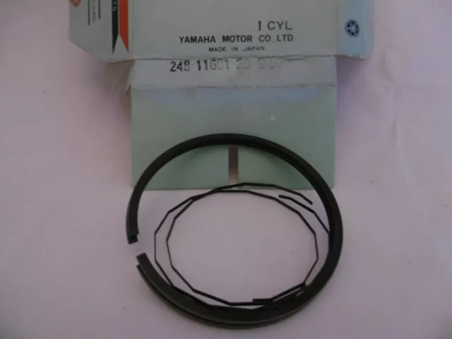 Yamaha ORIGINAL NOS KOLBENRINGE 248-11601-20 DS6 AT1 0,50 mm 2. Betriebssystem