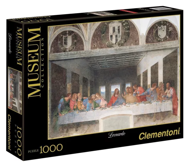 Puzzle Clementoni 1000 pezzi Museum Collection Ultima cena di Leonardo da Vinci