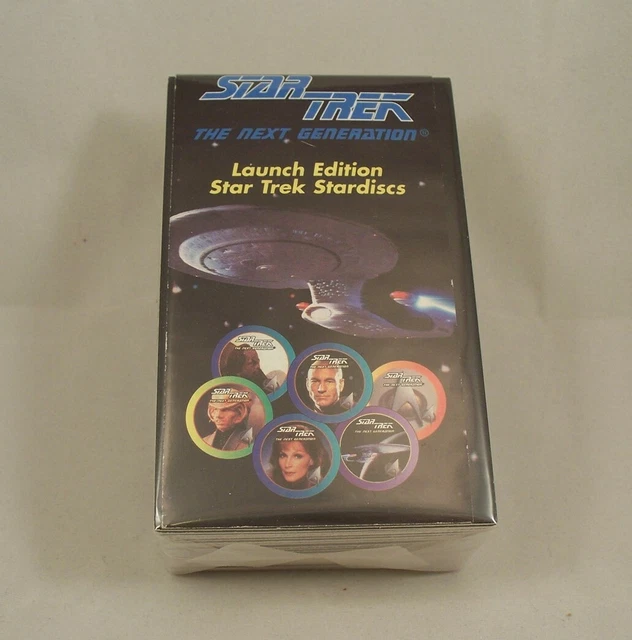 Star Trek THE NEXT GENERATION STARDISCS ( POGS ) Complete Set on cards