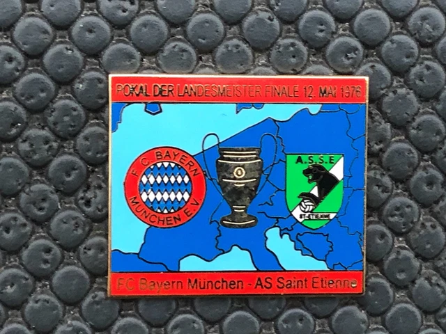 EPINGLE FOOTBALL SOCCER ASSE SAINT ETIENNE 1973