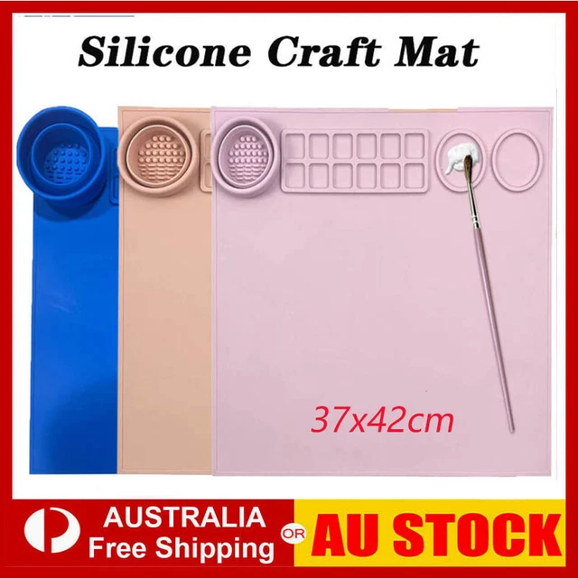 17"x15" Large Silicone Craft Mat Nonstick Sheet for Painting Art Clay DIY Home