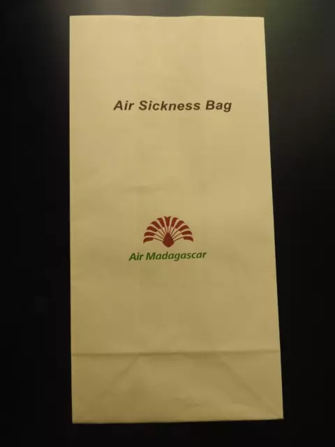 Air Madagaskar Sickness Bag, Spuckbeutel