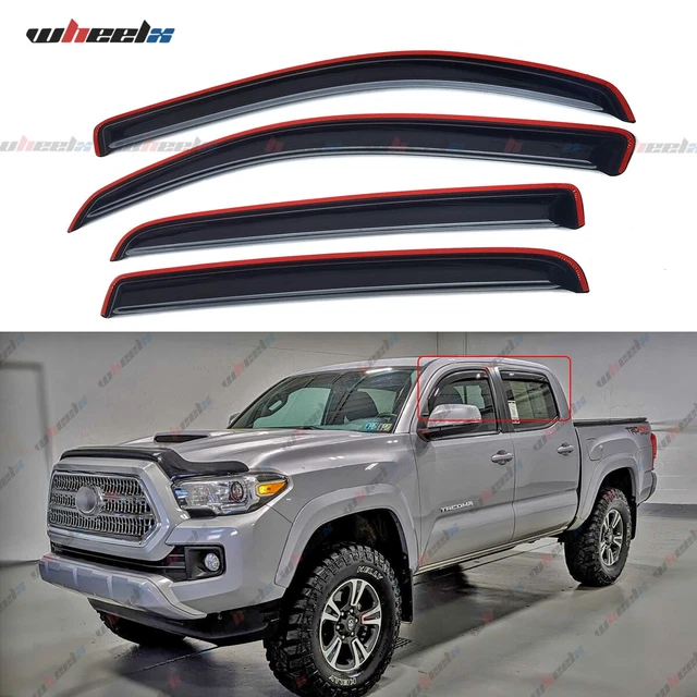 In-Channel Window Visors Rain Guards For 1999-2016 Ford - Foto 10