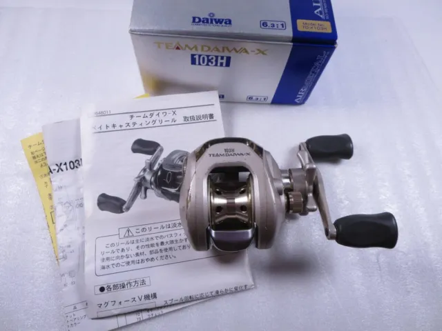 TEAM DAIWA TD-Z 103H Right Handle Baitcasting reel Made In Japan Very Good+  $83.00 - PicClick