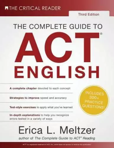 The Complete Guide to ACT English, 3rd Edition - Paperback - GOOD