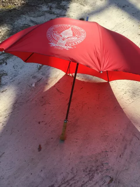 1989 Inauguration Umbrella. Bush Quayle