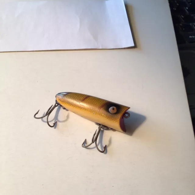 Heddon Lucky 13 Vintage Wood Fishing Lure FOR SALE! - PicClick