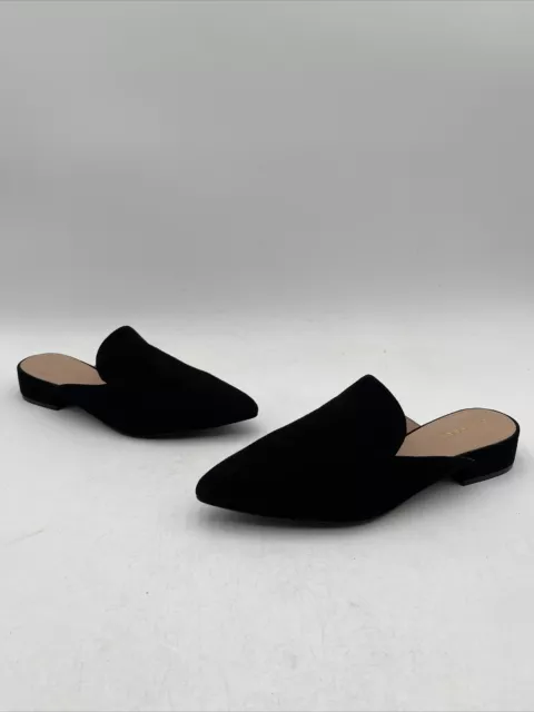 COLE HAAN WOMEN'S Piper Mules Black Suede Leather Shoes Size 7B $34.99 ...