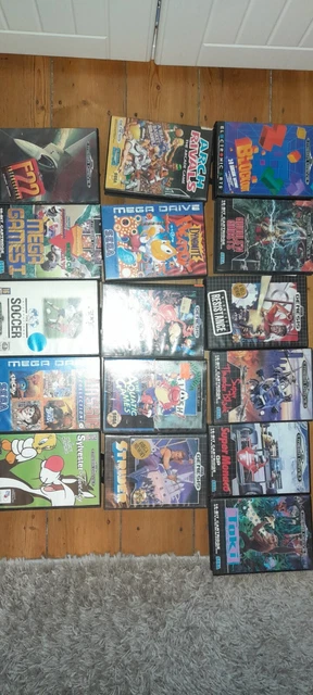 16 x megadrive and genesis games bundle, or individually.