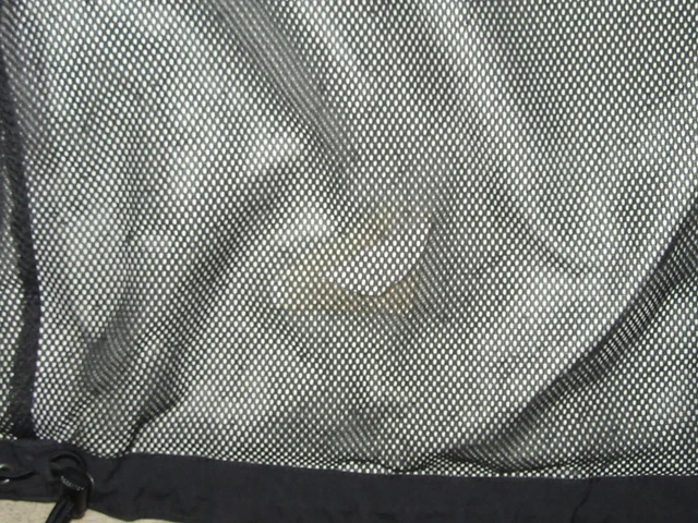Men THE NORTH FACE HyVent Sz L Black Lightweight Hooded Zip Jacket Mesh Lining 21
