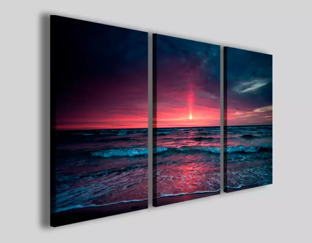 Quadri moderni paesaggi Punkish sunset stampe canvas