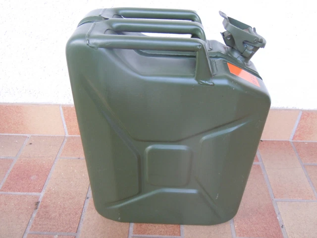 Serbatoio Carburante Fuoribordo Da 12 Litri - In Polietilene, Per Barche, Kayak E Gommoni, Rosso