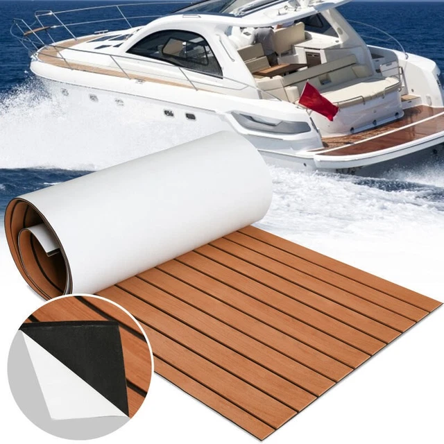 BODENBELAG MATTE BOOT Yacht Deck Teppich Bootsdeck Teak EVA Schaum