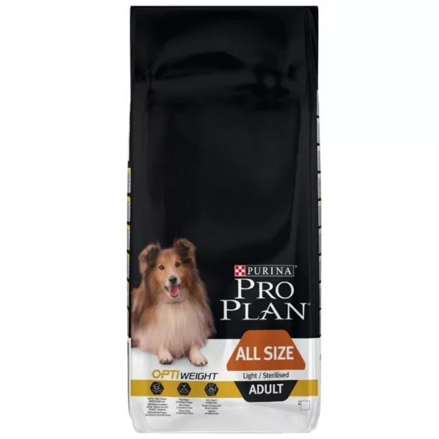 PURINA PRO PLAN All sizes Adult Light/Sterilised poulet 14 + 2.5 kg