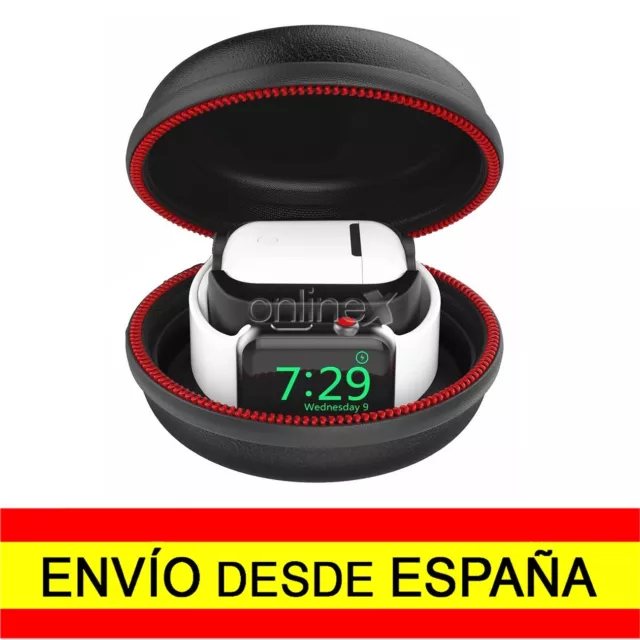 Estuche Funda Transporte para Apple Watch Cable Carga EnvÍo 48/72H. a0567