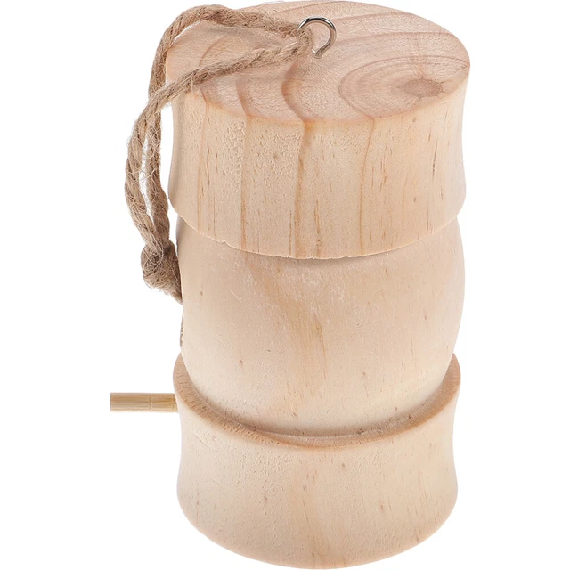 ASDQWER Alimentatore Della Casa Di Uccello Selvatico, Design Resistente Alle Intemperie Per Facile Pulizia E Ricariche, Arriva Ad Appendere Sull' Albero, Pali Nel Giardino Del Cortile, Patio,Giallo - Foto 6