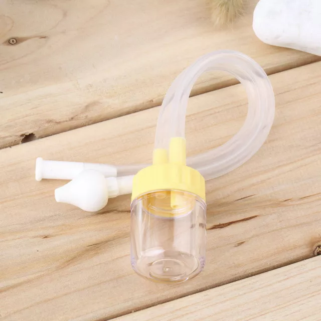 Baby Kids Safe Nose Cleaner Vacuum Suction Nasal Mucus Runny Aspirator InhaOY 3