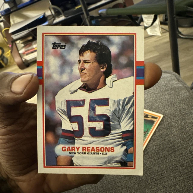 1989 TOPPS GARY Reasons recrue New York Giants 180 EUR 1,20 PicClick FR