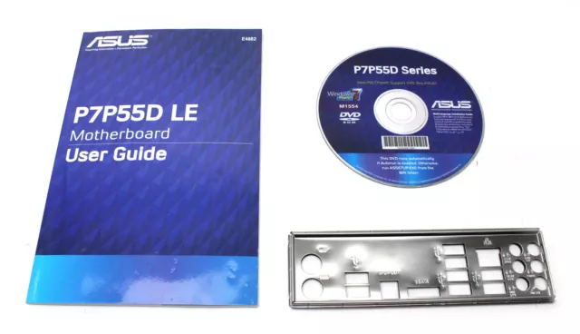 ASUS P7P55D LE Handbuch - Blende - Treiber CD   #35210