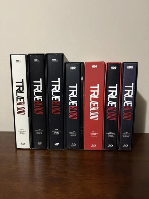 TRUE BLOOD THE Complete Series DVD And Blu-ray Season through