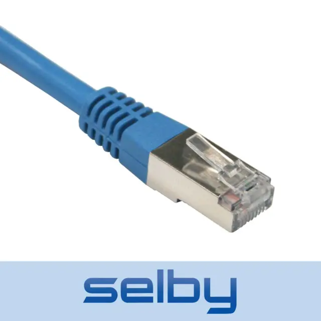 15m Blue CAT6 Network Cable RCM Certified Ethernet LAN Data Lead SFTP RJ45