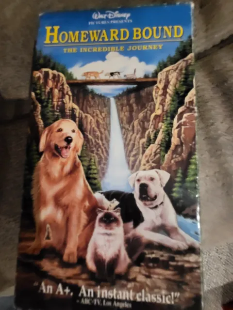 HOMEWARD BOUND: THE Incredible Journey (VHS, 1993) $10.00 - PicClick