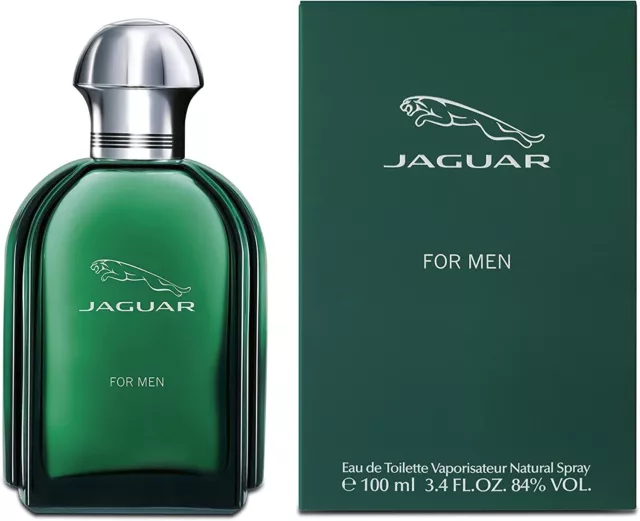 Jaguar For Men Eau De Toilette 100ml Spray EDT For Him Perfume Fragrance