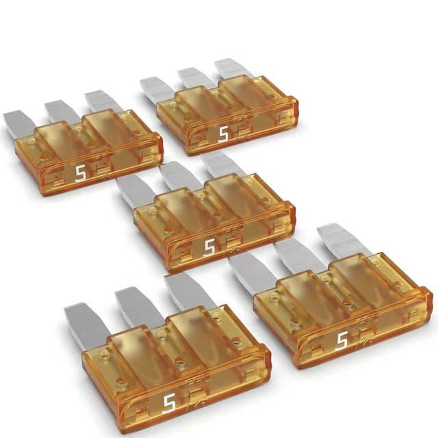Set van 10 autozekeringen | Steekzekeringen 12/24V - Diverse ampères