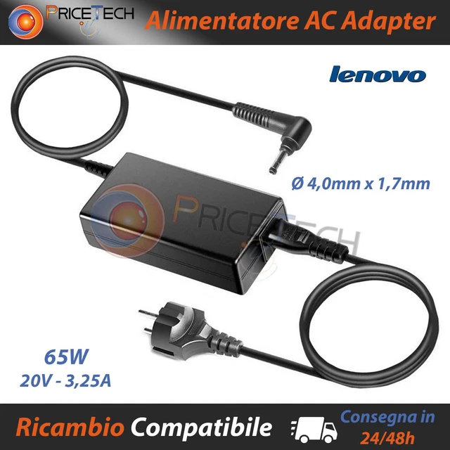 Caricabatterie Originale Lenovo 65W PA-1650-74 – Adattatore AC Nuovo