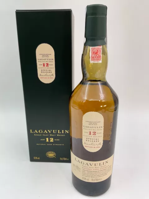 Whisky Lagavulin 12 Years Old 1991 Distilled Single Malt Bottled 2003 Release