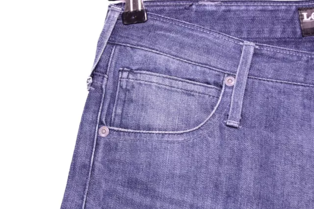 Lee Powell Herren Jeans W32 L32 Denim blau Stretch slim fit low straigt JH1-238 3