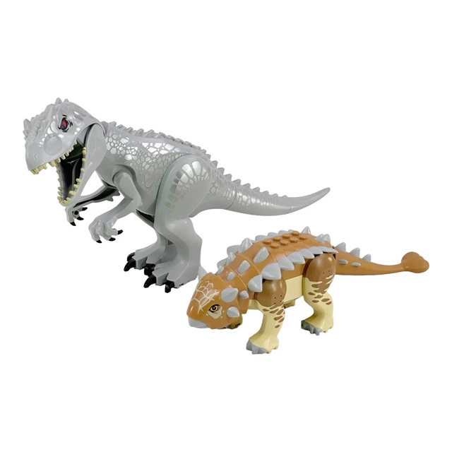 LEGO JURASSIC WORLD 75941 Indominus Rex vs Ankylosaurus 100% Complete ...