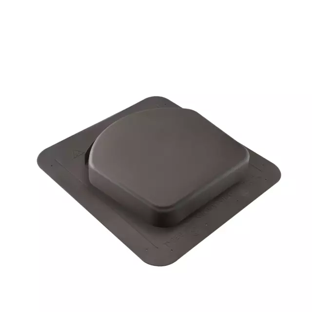 SNOWVENTCO Upper Roof Exhaust Vent, 50 sq. in. (Brown) Package of 6