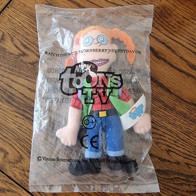 5” ELIZA THORNBERRY The Wild Thornberrys Nickelodeon Plush Toy nick